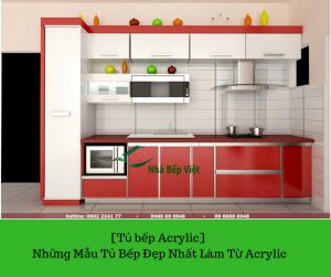 Tủ bếp Acrylic 2 300x251 - [Tủ bếp Acrylic] Những Mẫu Tủ Bếp Đẹp Nhất Làm Từ Acrylic
