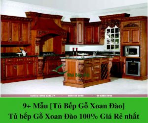 Tủ bếp gỗ xoan đào 300x251 - 9+ Mẫu [Tủ Bếp Gỗ Xoan Đào] Tủ bếp Gỗ Xoan Đào 100% Giá Rẻ nhất