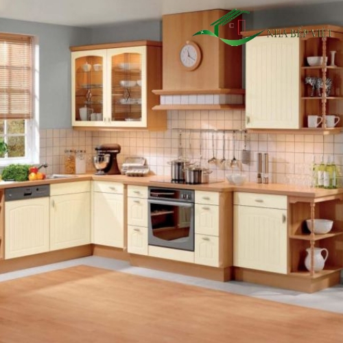 Cách chọn màu sắc tủ bếp gỗ đẹp hợp phong thủy